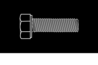 bolts-HEX HEAD SCREW FULL THREADED